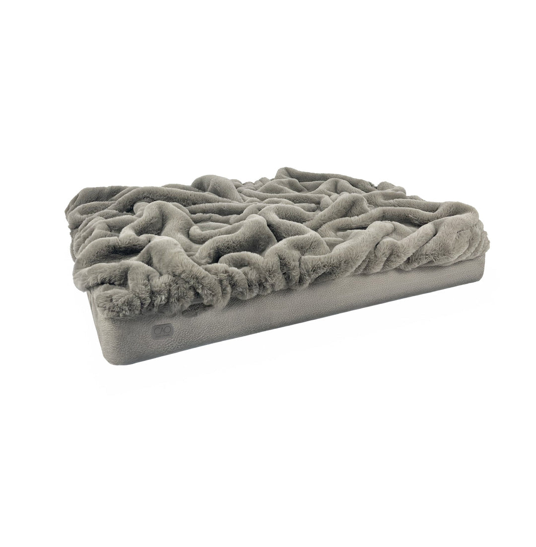 Soho Retreat in gray - elegant pet bed for stylish interiors, size XS-L, without frame, exclusively from CAO - Lifestyle for Pets