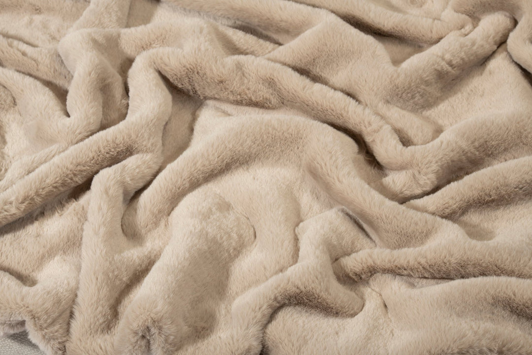 Luxury dog bed Soleil Nook in beige with gold frame - stylish interior for dogs & cats, size XS-L, high-quality design for your home